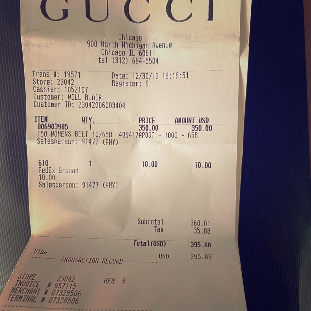 26 gucci belt new